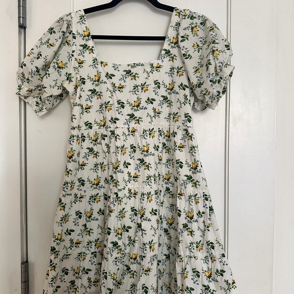 Faithfull the Brand - Floral Puff Sleeve Dress